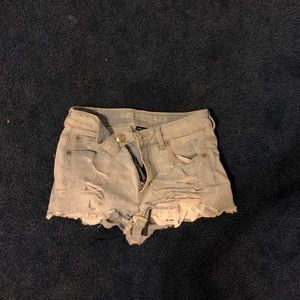 American Eagle super stretch jean shorts
